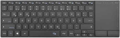 Rii kabellose tastatur mit - kabellose,