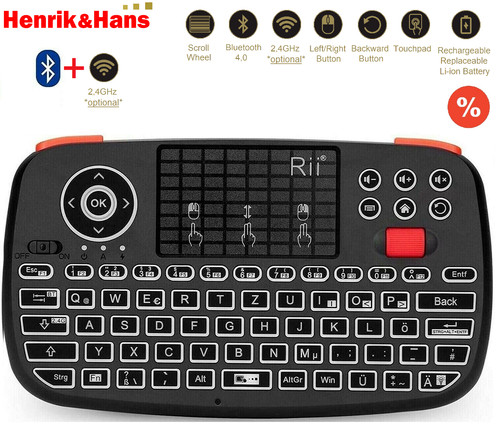 Tastatur touchpad mausrad funk - tastatur,