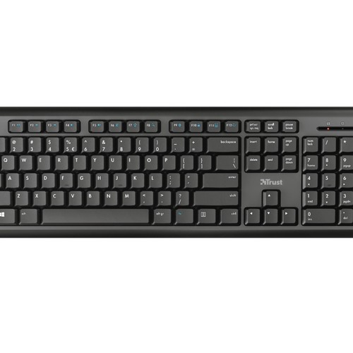 Trust 350 wireless tastatur - wireless,
