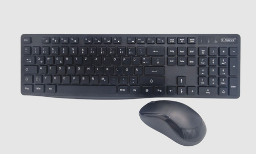 Tastatur und maus - maus, kabellos