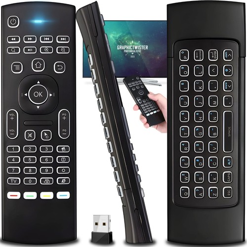 Air mouse remote mit - remote, tastatur