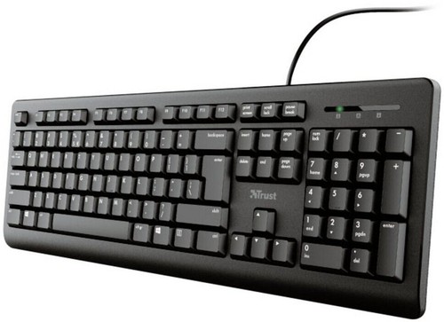 Trust qwerty tastatur usb - qwerty,