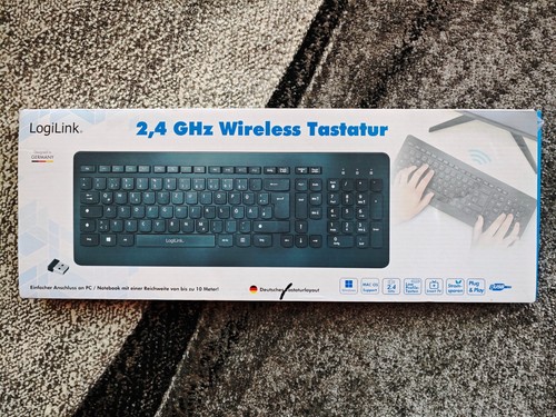 Logilink tastatur kabellos - tastatur,